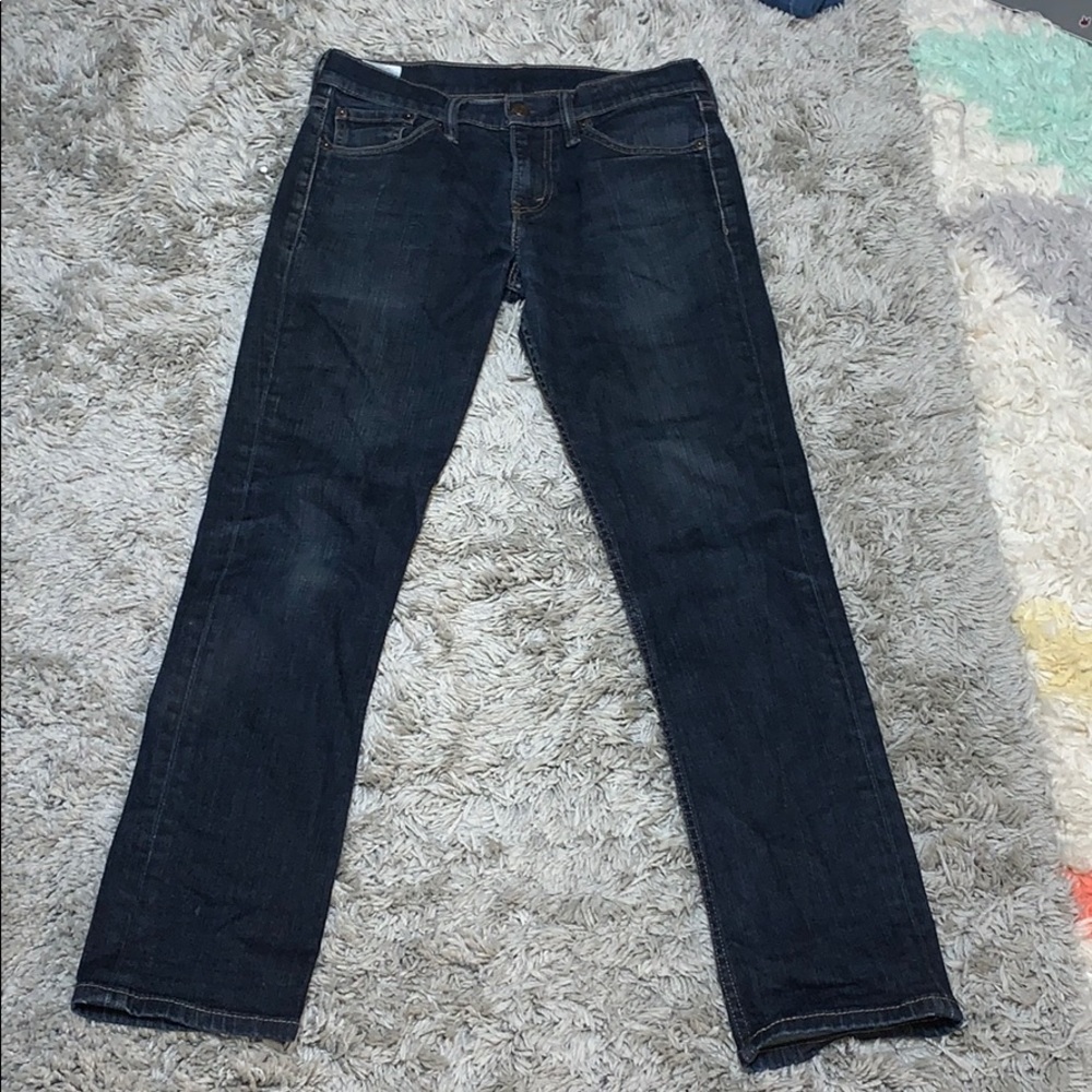 Dark wash Levi jeans